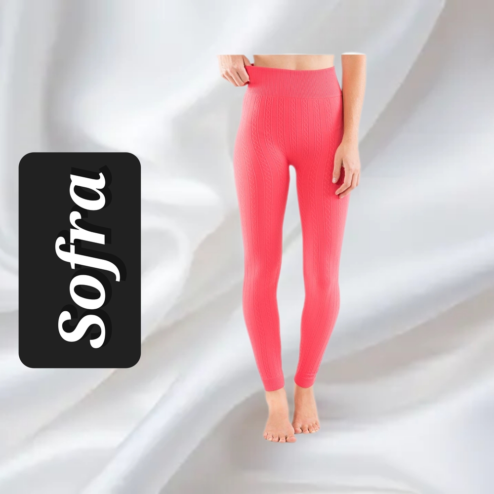 Sofra Living Coral Leggings.